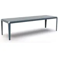 Weltevree - Bended Table 270 - Lichtgewicht aluminium tuintafel - Grey Blue