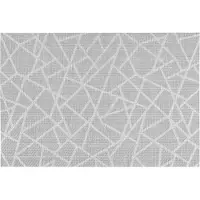 Secret De Gourmet Placemat set van 4 - Onderlegger - 45 x 30 cm - Grijs