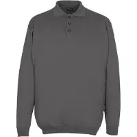 Mascot 00785-280 Polosweatshirt Zwart maat S uniseks
