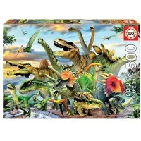 Educa Borras Educa Puzzel. Dinosaurussen, 500 stukjes