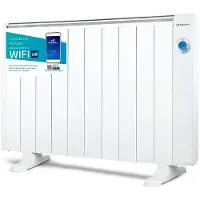 Orbegozo RRW 1800, Olieradiator, Android, iOS, Geschikt voor binnen gebruik, Vloer, Wand, Wit, Aluminium