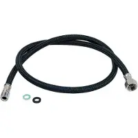 Sibel Black Tube for Backwash Mixer Tap 120cm