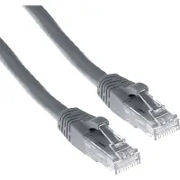Intronics Grijze 10 meter U/UTP CAT6 patchkabel snagless met RJ45 connectoren