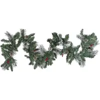 Beliani WAPTA - Guirlande - Groen - 180 cm - Synthetisch materiaal