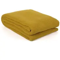 Zohome Bedsprei ICA - Goud 270 x 260 cm