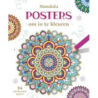 Zuidnederlandse Uitgeverij (ZNU) Mandala posters om in te kleuren