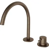 Hotbath Cobber Wastafelmengkraan 2 gats AB Verouderd Messing CB023AB