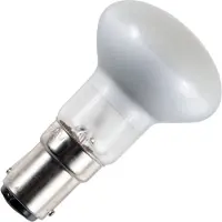 Schiefer Ba15d R39 Reflector Gloeilamp | 15W 2700K 120V Mat Zilver 360° | Dimbaar