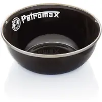Petromax Enamel Bowls, kom, zwart