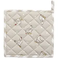 Clayre & Eef Natuurlijke Pannenlap LCH45N