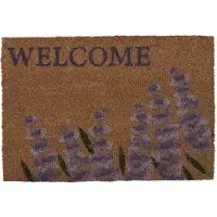 Clayre & Eef Bruine Deurmat 60*40*1 cm MC207