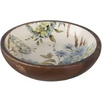 Clayre & Eef Multi Decoratieve schaal Ø 24*4 cm 6H1974