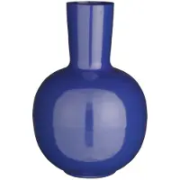 Mica Decorations Dara Vaas - 38x38x57 cm - Ijzer - Blauw
