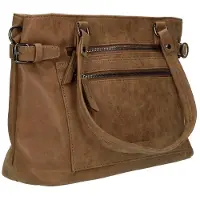 Enrico Benetti Handtas/Schoudertas Nouméa Camel