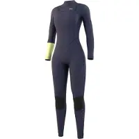 Mystic Dazzled 3/2 Mm Dames Wetsuit Van Neopreen Met Lange Mouwen En Rits Op De Borst