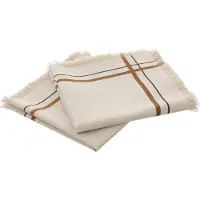 Atmosphera Servetten Maha Ray 40x40cm - Set van 2 stuks - Katoen - Multi
