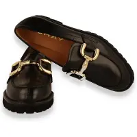 JHay Dames Mocassin | Zwart | Maat: 38