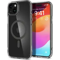 Spigen Ultra Hybrid Backcover MagSafe voor de Apple iPhone 15 - Graphite