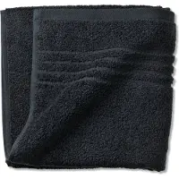 kela Handdoek Leonora Night Black (50 x 100 cm)
