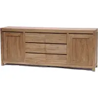 Tower Living Corona - Sideboard 2 drs - 6 drws (Naturel, 220x90x45cm)
