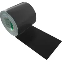 Nichiban Duct Tape 150mm breed x 50mtr lang - Zwart - 6 rollen - Met de Hand Scheurbaar - Podiumtape - Gaffa Tape - Japanse Topkwaliteit - (021.0154)