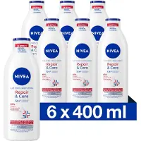 Nivea 6x Nivea Bodylotion Repair & Care 400 Ml