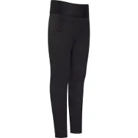 Imperial Riding - KIDS Rijlegging Solid Tessy - Zwart - Maat 140