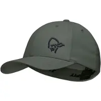 Norrøna Norrona 29 Flexfit Cap (Maat - L-XL, Kleur - Olive Night/Caviar Black)