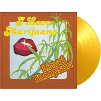 MUSIC ON VINYL I Love Marijuana LP Geel Translucide