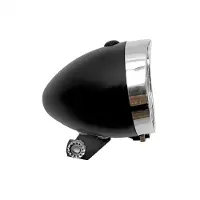 No Brand Koplamp LED. incl. batterij zwart 3 LEDs (werkplaatsverpakking)