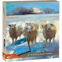 Art Revisited Dinie Boogaart Kerstkaarten 2x 5 Stuks