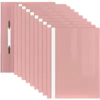Acropaq Quick release A4 - 10 pieces, Natural pastel pink - Document folder - Pastel - ACROPAQ
