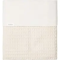 Koeka Ledikantdeken Cotton Fleece Wafel Amsterdam Natural-100 x 150 cm