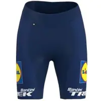 Santini Dames x Lidl Trek 2023 Fan Line Blue Strapless Shorts