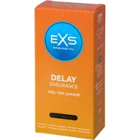 Exs Delay Condooms- Condooms met een orgasme vertragende gel – 12 stuks