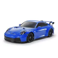 Tamiya 1:10 RC auto Elektro Sportwagen 1:10 RC Porsche 911 GT3 (992) (TT-02) Brushed 4WD Bouwpakket TT-02