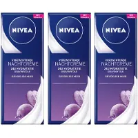 Nivea 3x Nachtcrème Verzachtend 50 Ml