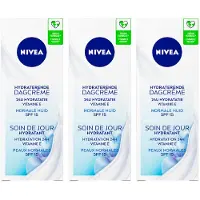 Nivea 3x Dagcrème Hydraterend Spf 15 50 Ml