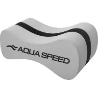 Aqua-Speed WAVE Pull Buoy - Optimaliseer je Bovenlichaam training tijdens het Zwemmen - Grijs