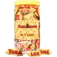 Toblerone Tiny chocolade "je t'aime" - melkchocolade met nougat, amandel en honing - 500g