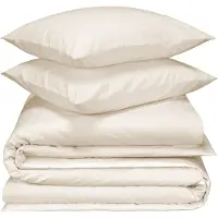 De Witte Lietaer Dekbedovertrek Laura Soft White Flanel-260 x 200 / 220 / 240 cm | Extra Breed
