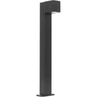 QAZQA Smart staande buitenlamp zwart 65 cm IP44 incl. Wifi GU10 - Baleno