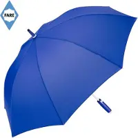 FARE Paraplu - Ø112 cm - Stormparaplu - Automatisch openend - Fibertec - Winddicht - Whiteline - Polyester - Euroblue