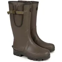 Fox International Visschoenen Neoprene Lined Rubber Boots Camo/Khaki 42