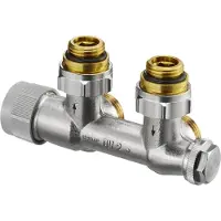 Oventrop multiblock tq onderaansluitblok 1/2"bu haaks