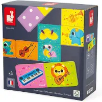 Janod - Spel - Domino muziekinstrumenten