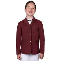 QHP Wedstrijdjas Kae Junior Bordeaux - 128