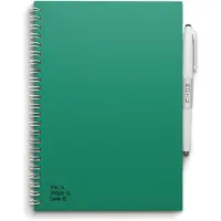 MOYU Uitwisbaar Notitieboek - Hardcover A5 - Forest Green - Forest Green