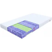 FDM HYBRID Matras 120x200 cm - Hoogte 21 cm H4 - Koudschuim Matrassen - Dubbelzijdig - 7 zones - Öko-Tex