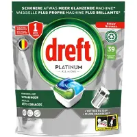 Dreft Platinum All-in-One Original Vaatwastabletten (39 stuks)